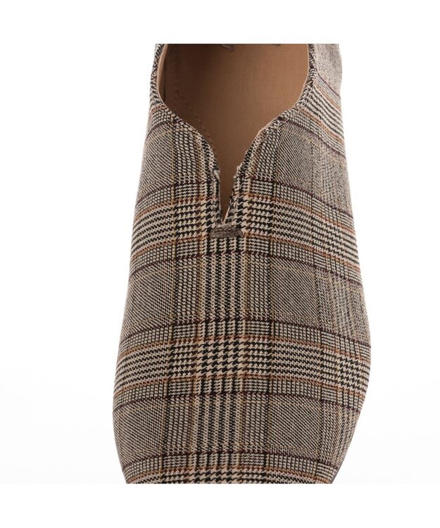 ing <ing>ポインテッドトゥパンプス ダークブラウンキジ