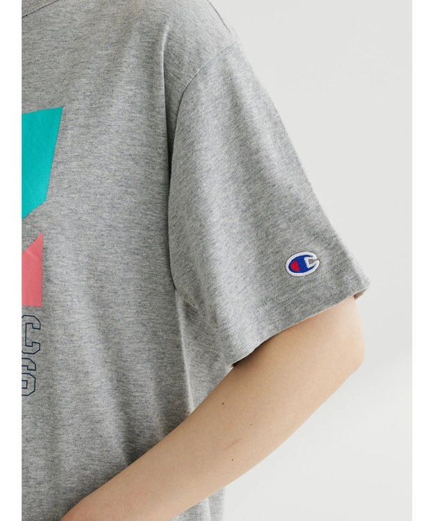 Green Parks ■Ｃｈａｍｐｉｏｎ　ロゴｐｔＴシャツ Off White