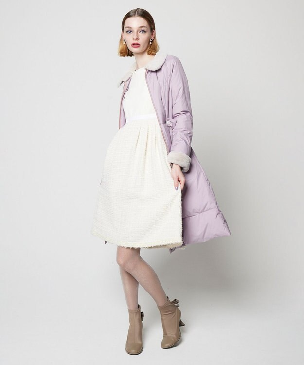 TOCCA 【キャンセル分販売！】【受注生産】SNOWFLAKE COAT コート ラベンダー系