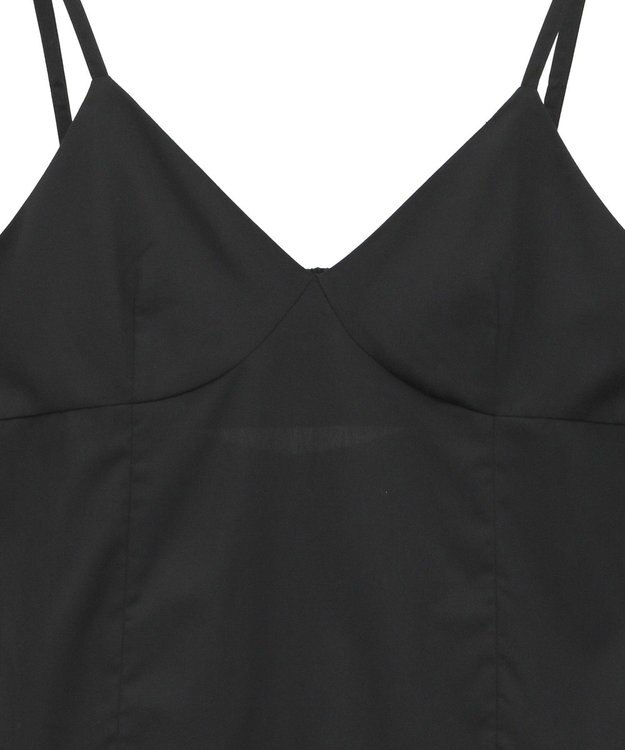 Green Parks 裾バルーンキャミワンピース Black