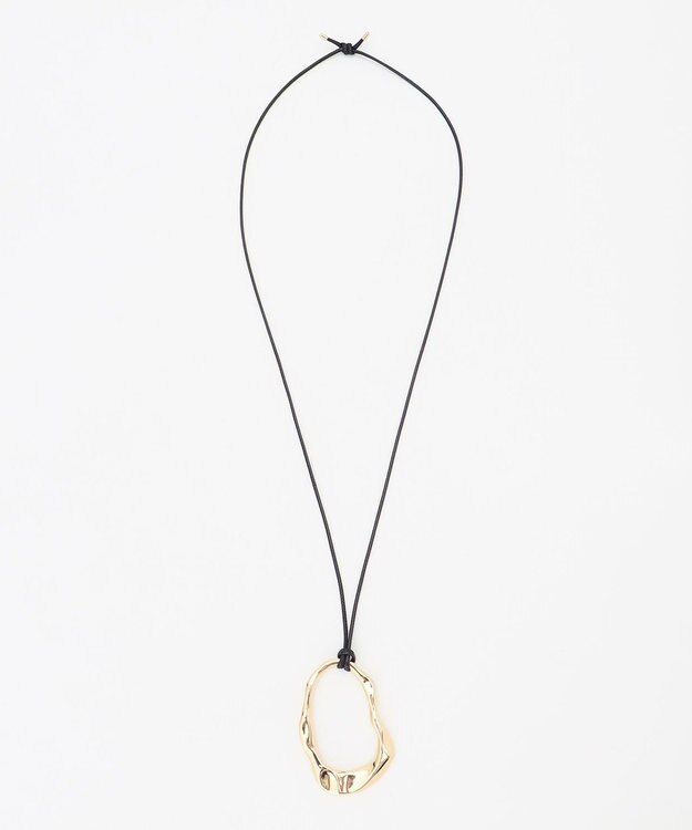 ANY メタルモチーフネックレス ゴールド系