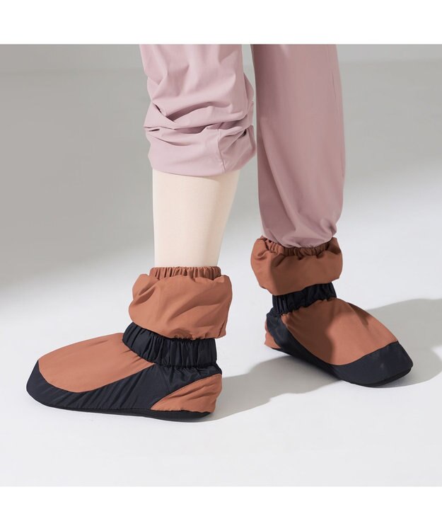 Chacott ウォームアップブーツ ナッツブラウン