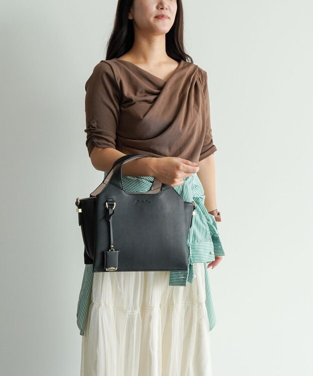 ACE BAGS & LUGGAGE Jewelna Rose アテナ ハンドバッグ ミドルサイズ 16321 ジュエルナローズ ブラック