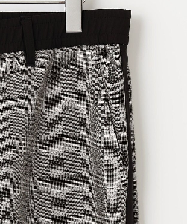 23区GOLF 【23Fondation/MEN】グレンチェック パンツ ブラック系3