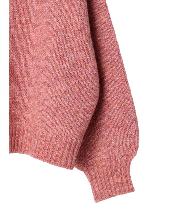 earth music&ecology ファンシーヤーンメランジプルオーバー Pink