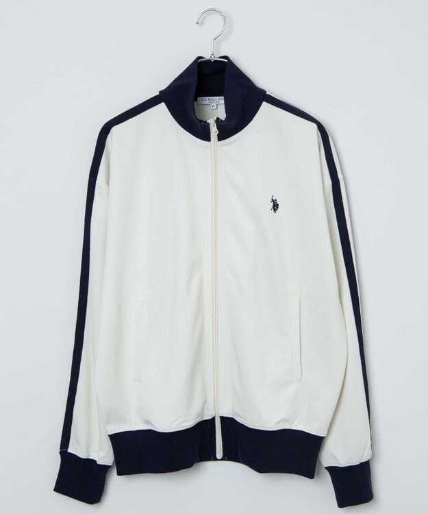 WEGO 【ユニセックス着用ITEM/追加カラー】U.S. POLO ASSN.ライントラックジャケット オフホワイト
