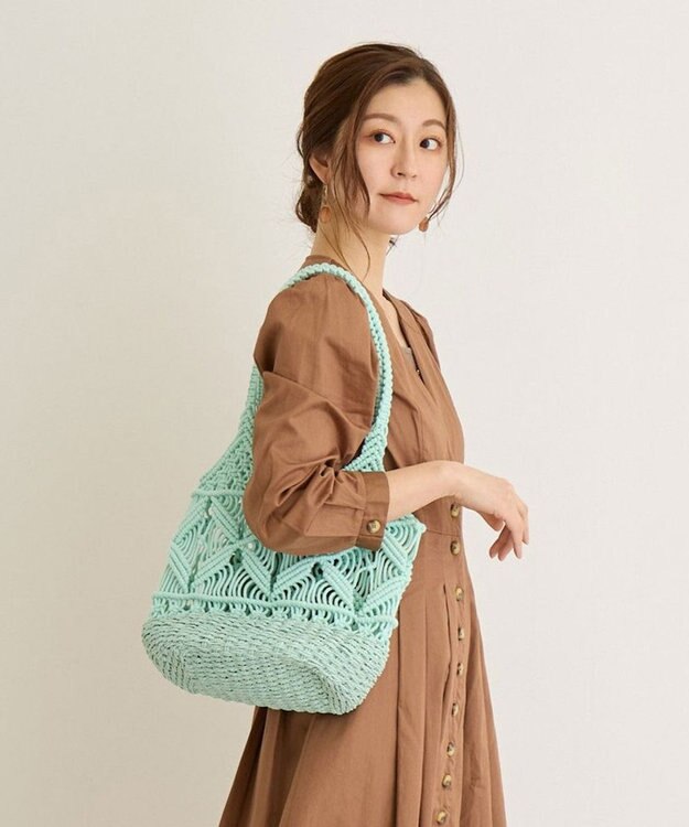 ROOTOTE 1149【カゴバッグ】LT.デリ.マクラメ-C