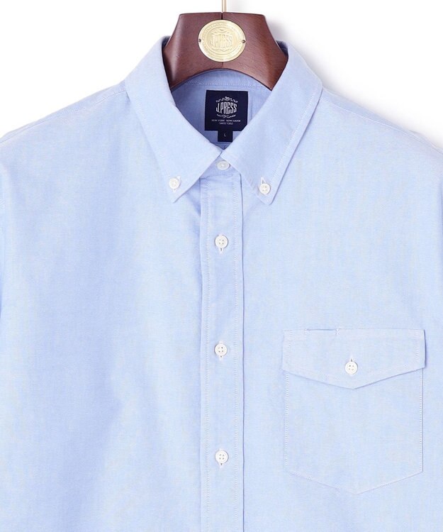 J.PRESS MEN 【WEB・一部店舗限定】オックスフォードシャツ/ B.D. サックスブルー系