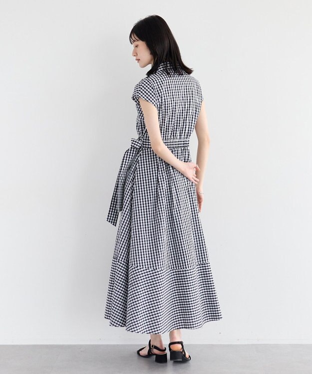 YECCA VECCA フラワーレースカシュクールワンピース Check