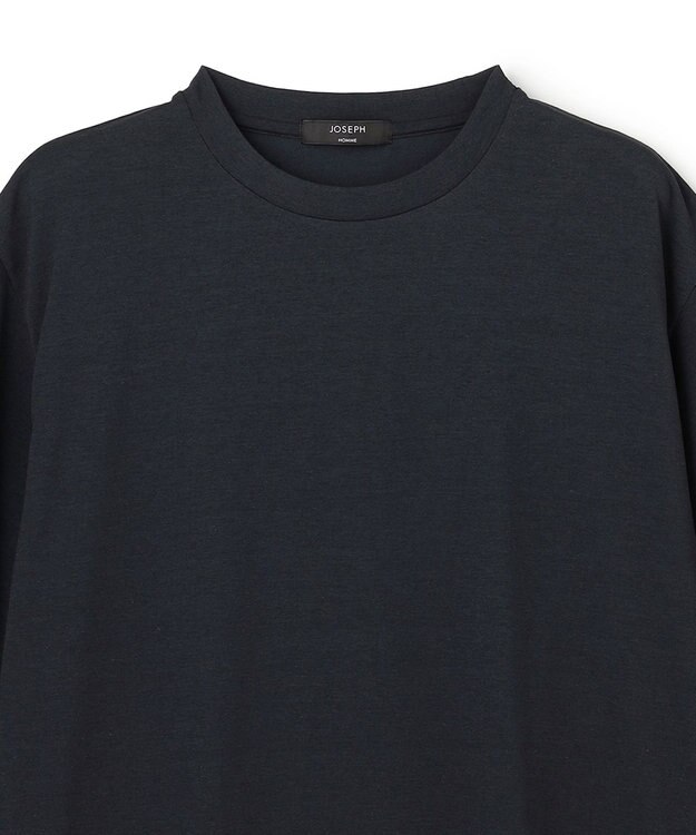 JOSEPH HOMME 【WEB限定】【新素材 / 新型】エンジニアドテック　リラックスフォルムクルーネックＴシャツ ネイビー系