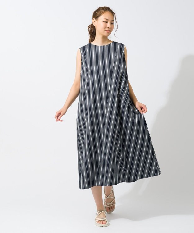 ONWARD Reuse Park 【ICB】ワンピース春夏 ネイビー