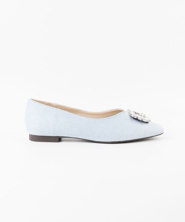 BONTRE 【MIONOTIS/ミオノティス】ビジューバックルパンプス/717B ブルー