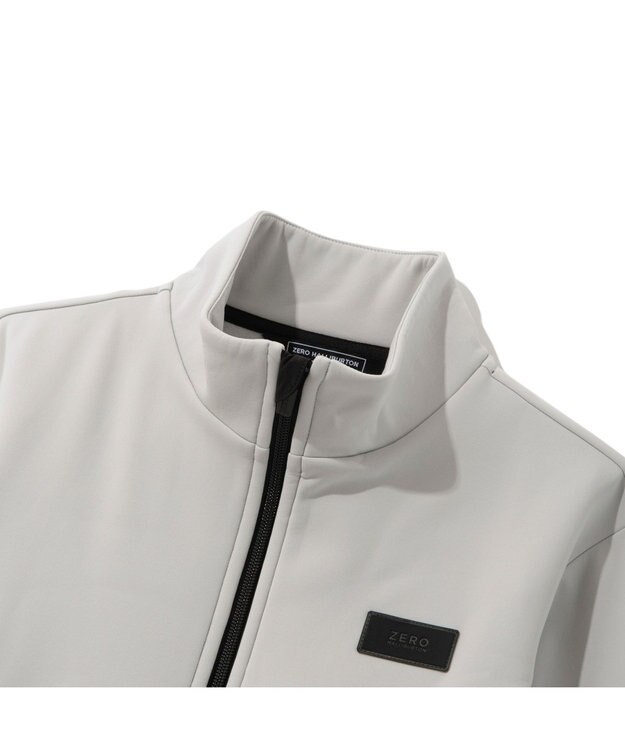 ZERO HALLIBURTON 【洗える】超軽量ブルゾン 82748 保温 ストレッチ セットアップ可能 ジャージ スウェット ゴルフ ZHG-W10b グレー