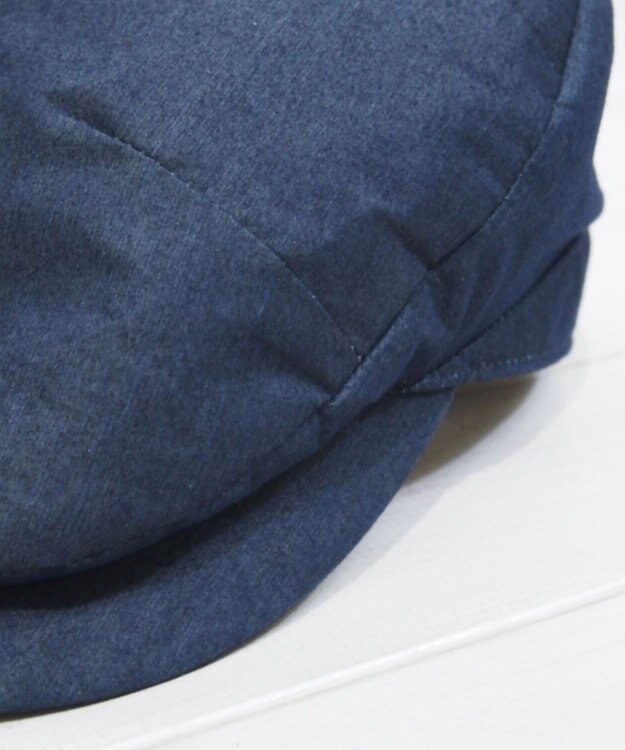 石田製帽 【UNISEX】備後デニム ハンチング ネイビー