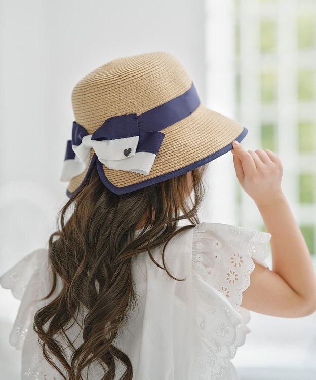 組曲 KIDS 【56㎝】サマーブレード ハット ナチュラル