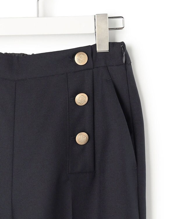 23区 S 【先行予約】TWギャバジン ワイドパンツ ネイビー系