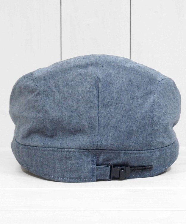 石田製帽 【UNISEX】備後デニム ハンチング ブルー
