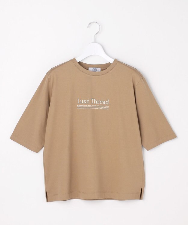 J.PRESS LADIES S ロゴTシャツ キャメル系