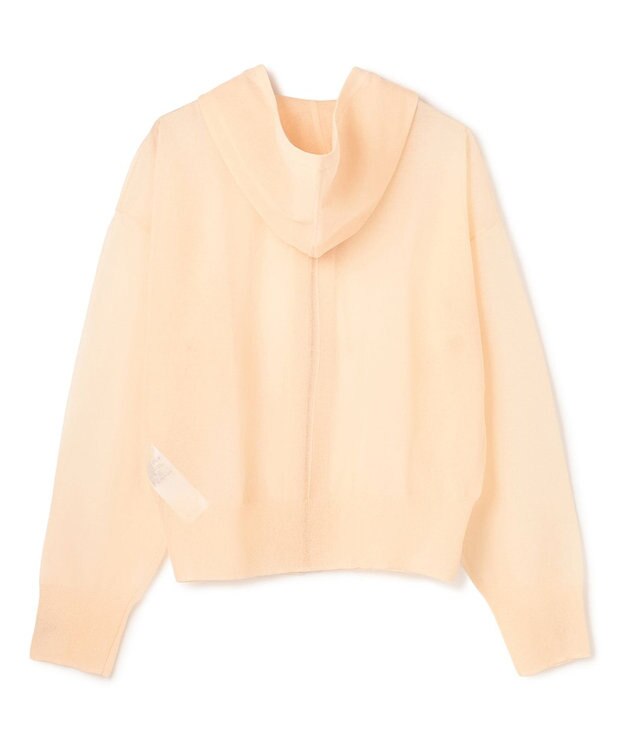 BEIGE， SIDERITE / シアージップフーディーニット Peach