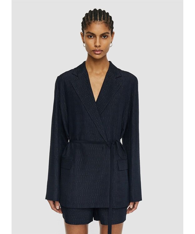 JOSEPH ジベリーナ　ダブルブレステッドジャケット Navy