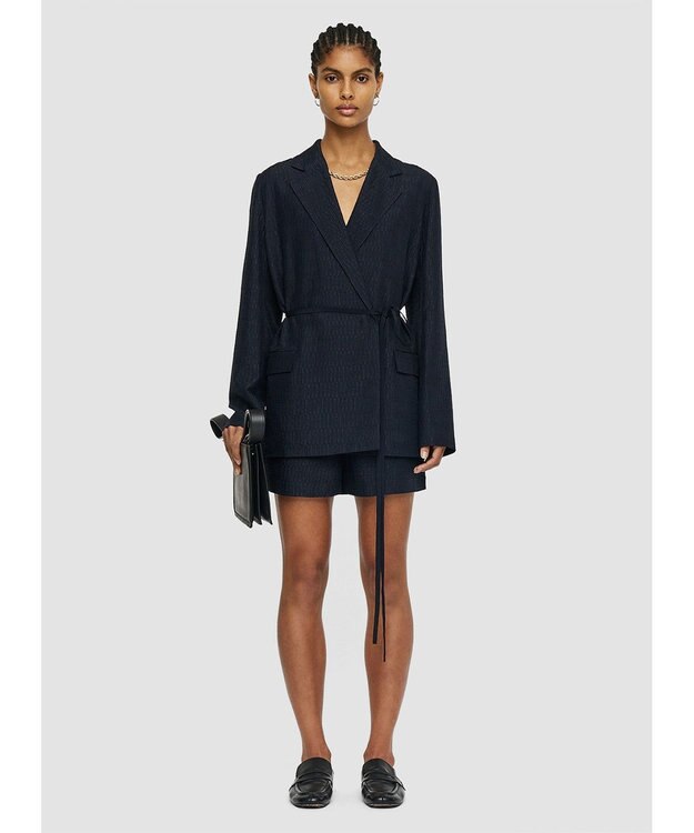 JOSEPH ジベリーナ　ダブルブレステッドジャケット Navy