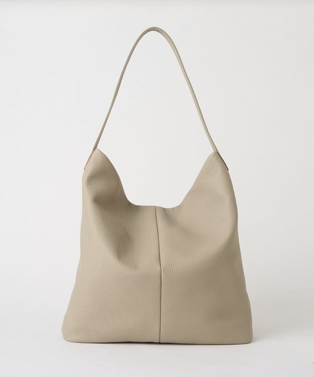 russet レザーワンショルダーバッグ(CE-1644) GrayBeige