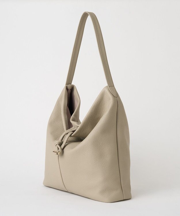 russet レザーワンショルダーバッグ(CE-1644) GrayBeige