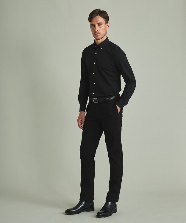 GOTAIRIKU コットンカルゼ　トラウザーズ ブラック系