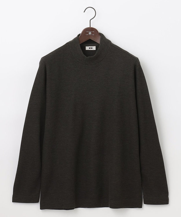 JOSEPH ABBOUD 【吸水速乾/保温/伸縮性】ドライミックスメリノ カットソー グレー系