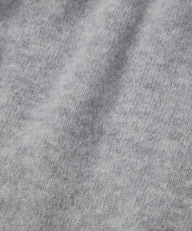 TOQUE 〈大草直子さんアドバイザー〉ベビーアルパカ×ウール縮絨ニットラグランスリーブ グレー