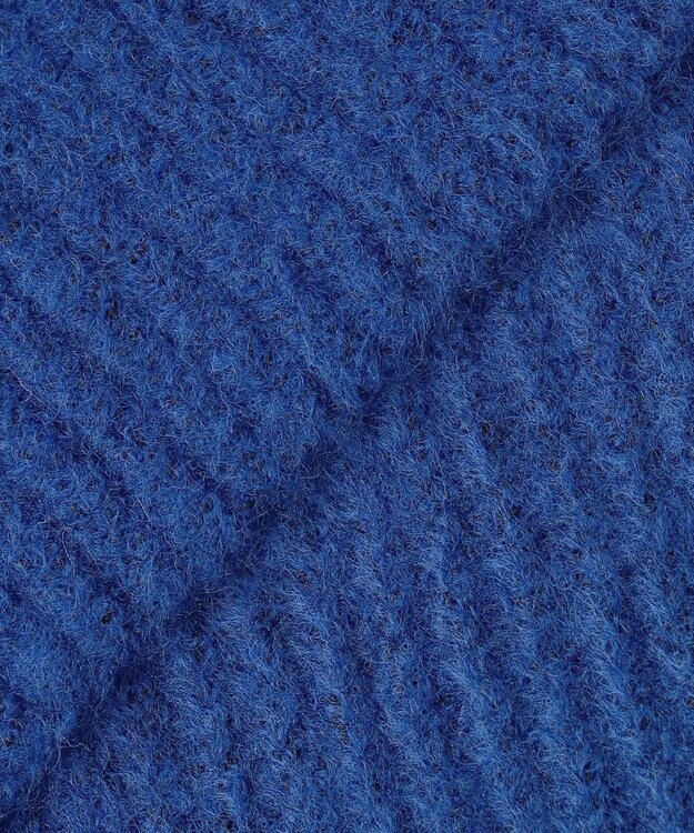 ANY SIS L ハイネックAir ニット ブルー