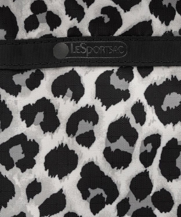 LeSportsac E/W CITY DRAWSTRING BAG??? /アップタウンレオパード/ブラック アップタウンレオパード/ブラック