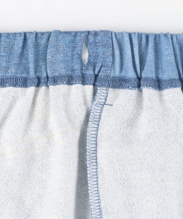 tsumori chisato SLEEP ツモリチサト ボトムス 長ズボン ルームウエア 綿100%(本体) ミニ裏毛素材 レディース UOX544 /ワコール ブルー