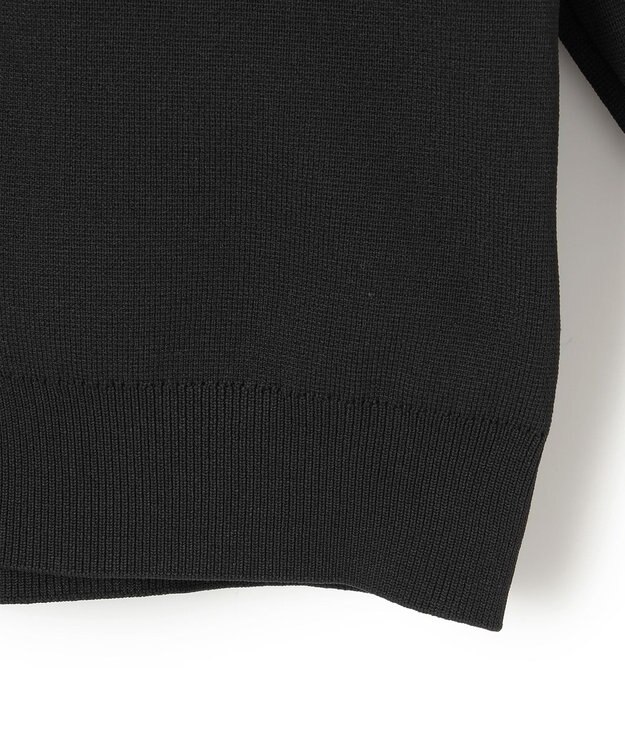 TOCCA 【洗える】GOOD MAGIC ニットジャケット風カーディガン ブラック×ベージュ