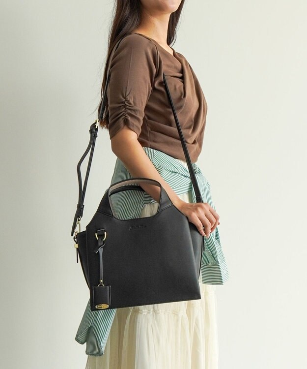 ACE BAGS & LUGGAGE Jewelna Rose アテナ ハンドバッグ ミドルサイズ 16321 ジュエルナローズ ブラック