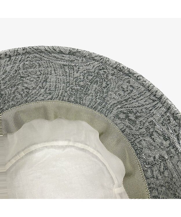 林八百吉商店 un chapeau  ジャガードハット グリーン