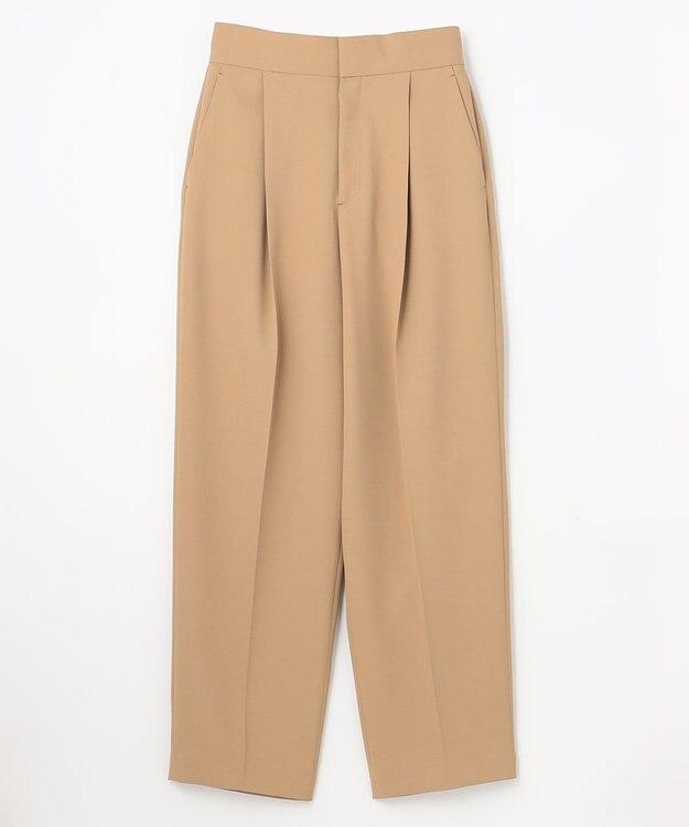 NAVE 【ReNAVE 吸水速乾・洗える】ホロウツイルパンツ キャメル