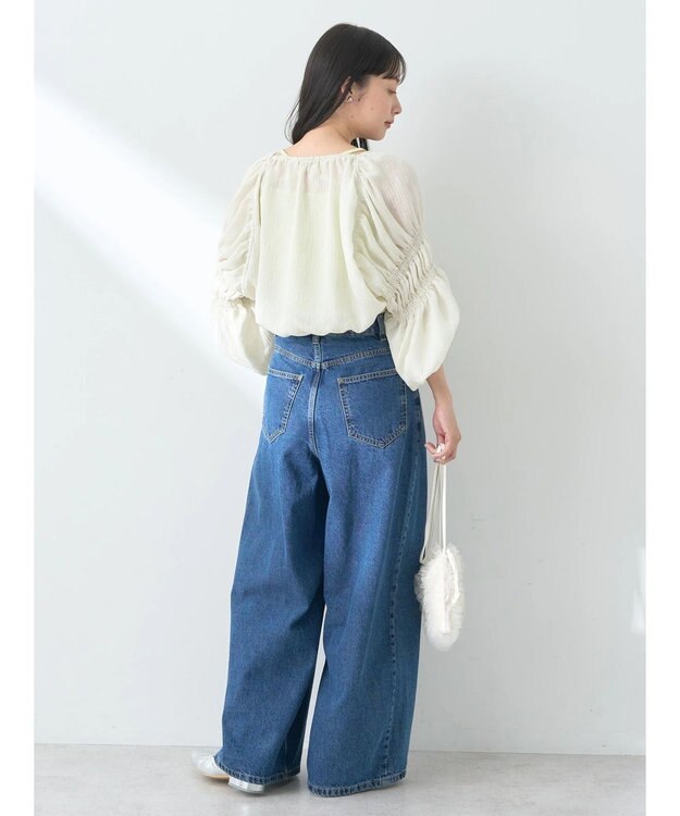 earth music&ecology シアーボレロ Off White