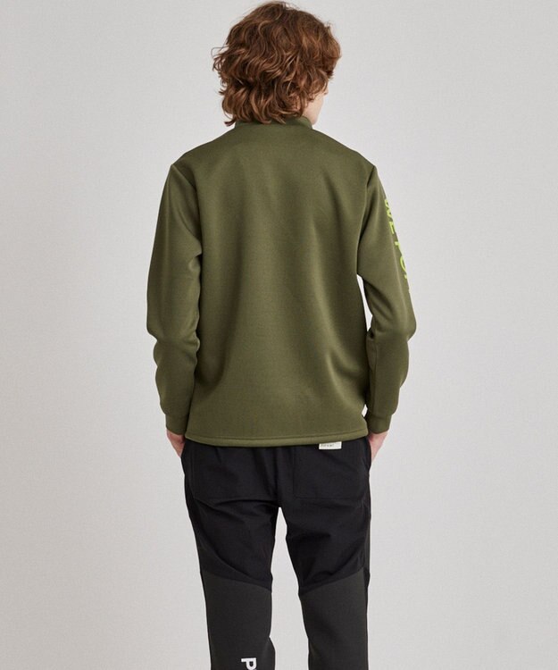 PW CIRCULUS 【ストレッチ / 快適 / 一枚でサマになる】【MEN】NEW ロゴモック T カーキ系