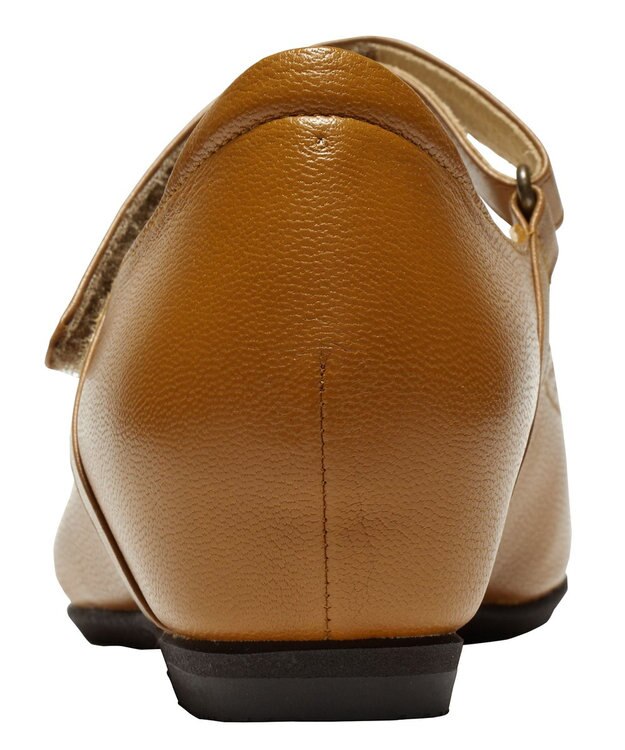 ASICS WALKING ペダラウォーキングシューズ E ヒール高2.5cm ブラウン系