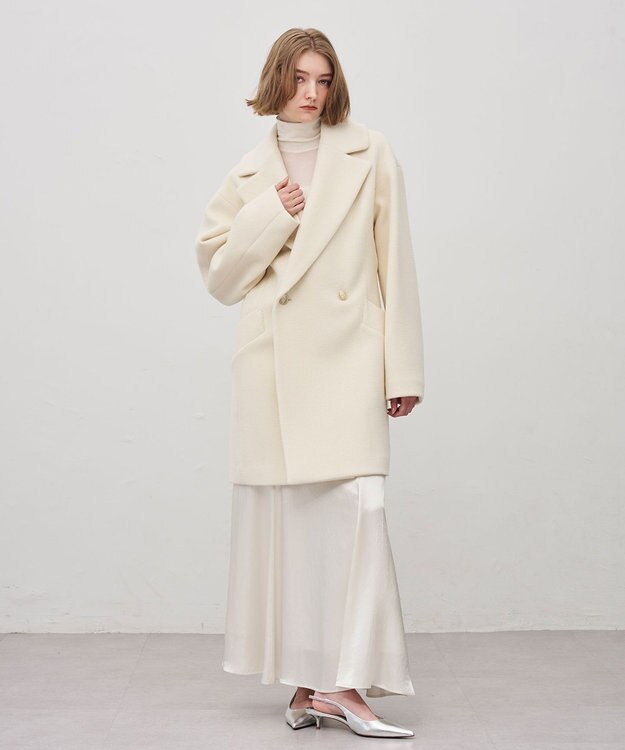 uncrave ヘリンボーンパイル ジャコット オフ