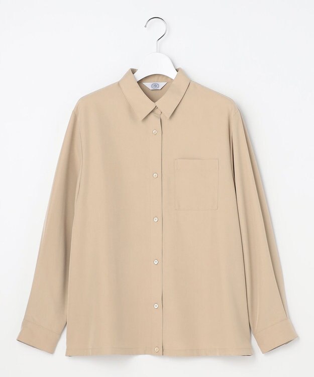 J.PRESS LADIES Springピーチ ブラウス モカベージュ系