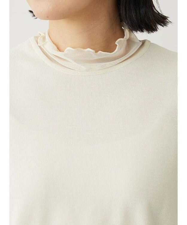 Green Parks ・ＲＡＹ　ＣＡＳＳＩＮ　シアーキリカエハイネック Ivory