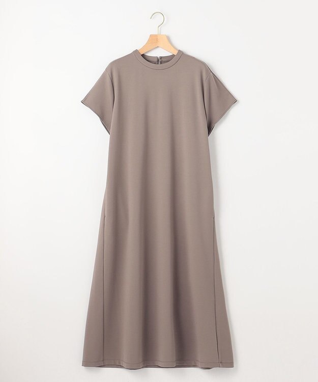 組曲 【WEB限定】バックギャザーＴワンピース ブラウン系