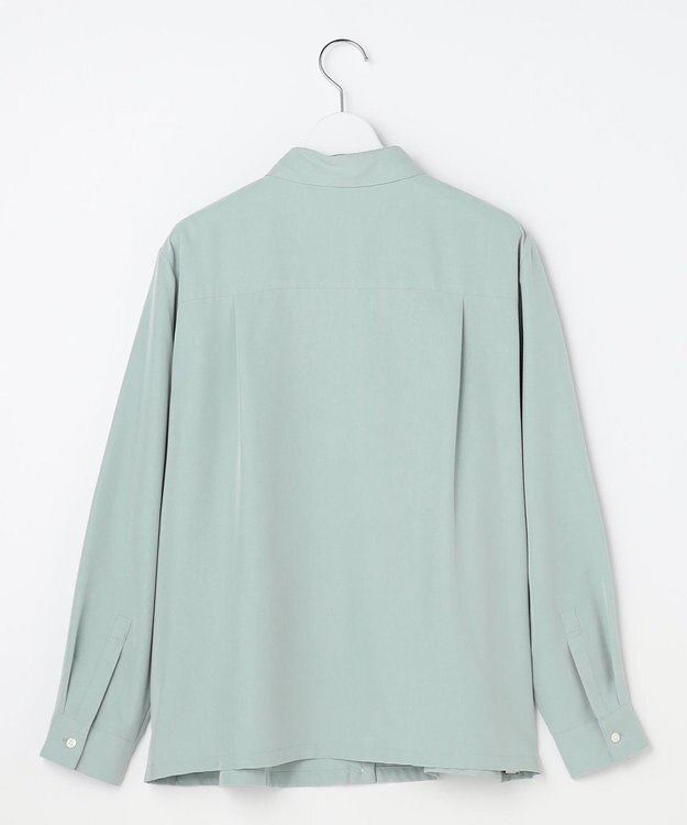 J.PRESS LADIES S Springピーチ ブラウス スモーキーミント系