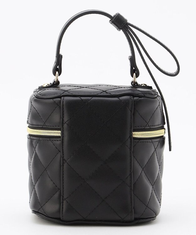 組曲 キルティングバニティバッグ ブラック系