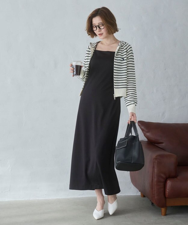 WEGO 【新色追加】別注USPOLOWZIPニットPK ホワイトボーダー