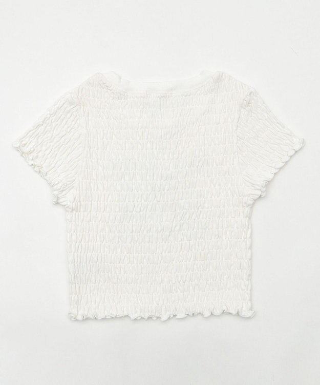 WEGO ロゴシャーリングちびT ホワイト