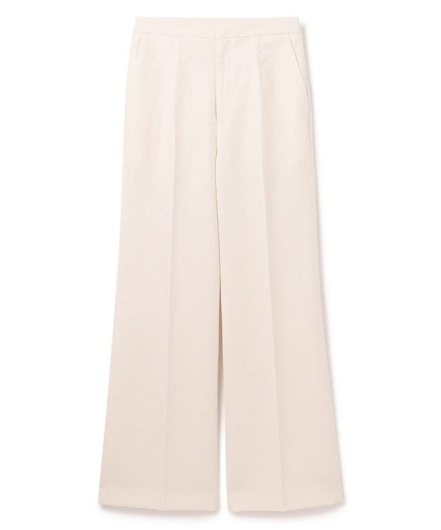 BEIGE， CLAUDE / ワイドストレートパンツ Ecru