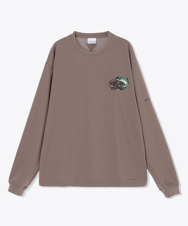 Columbia Columbia/ バーンノベルグラフィックロングスリーブTシャツ /コロンビア Iron、 Trout